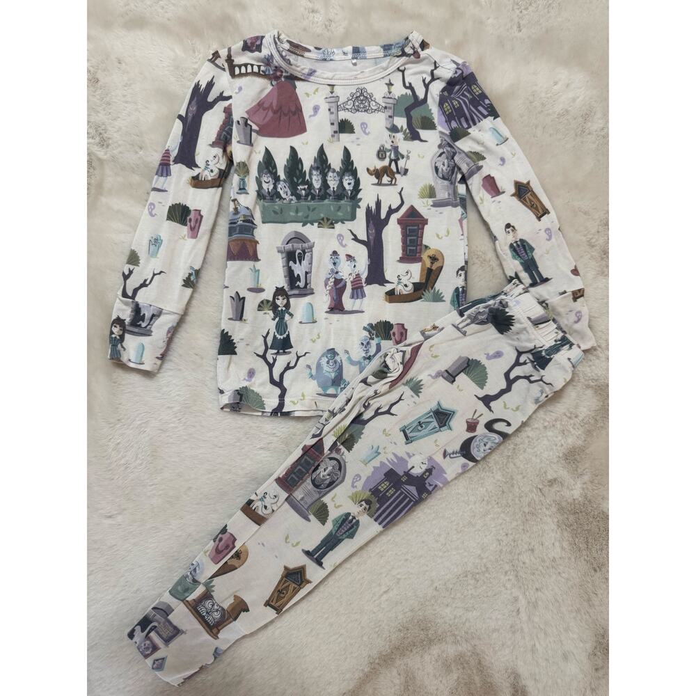 Posh Peanut Disney Haunted Mansion Bamboo  2-Piece Pajamas Size 2T